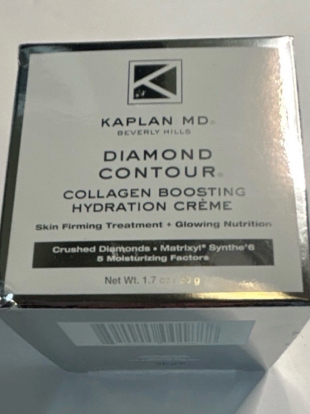 Kaplan Diamond Contour Collagen Boosting Hydration Crème - White and Silver